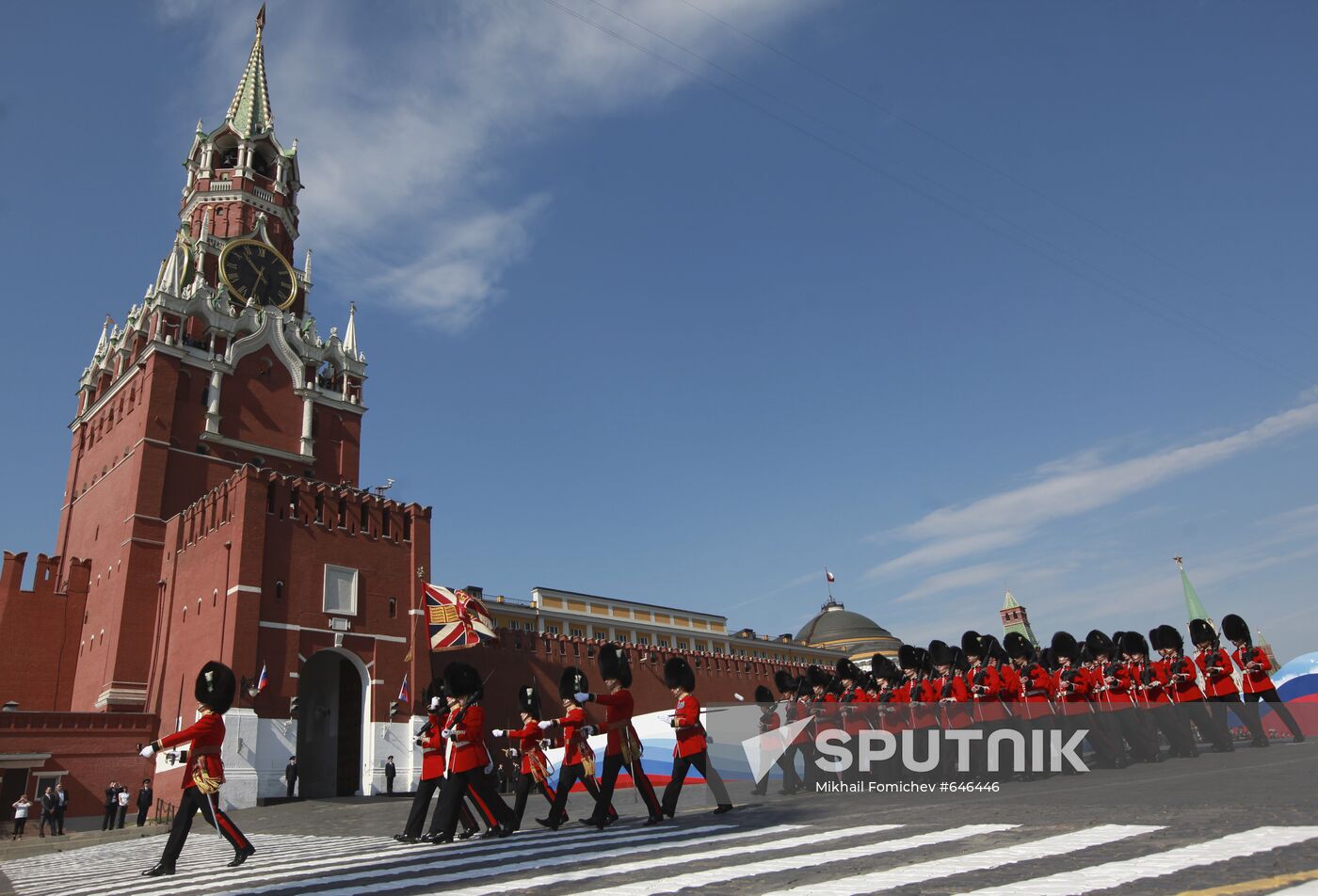Military Parade on 65th anniversary of VE Day