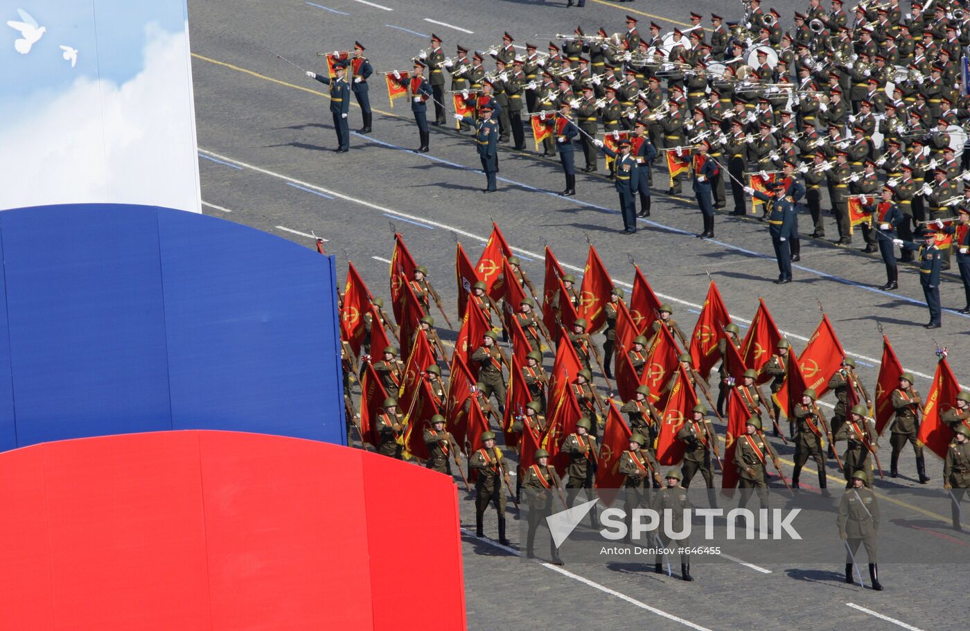 Military Parade on 65th anniversary of VE Day