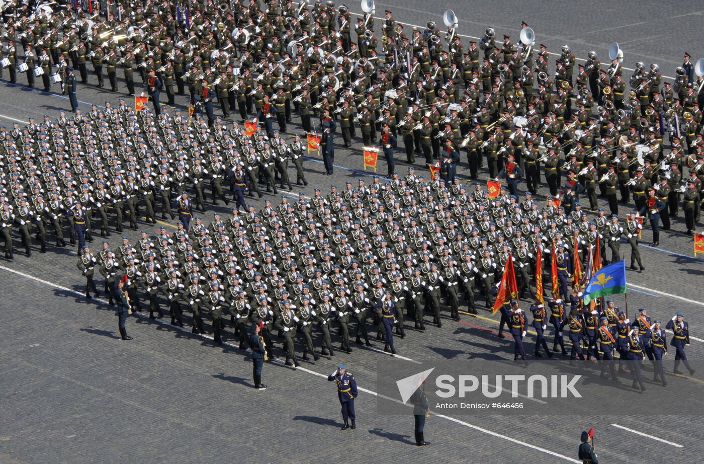 Military Parade on 65th anniversary of VE Day