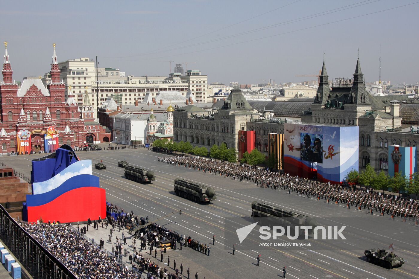 Military Parade on 65th anniversary of VE Day