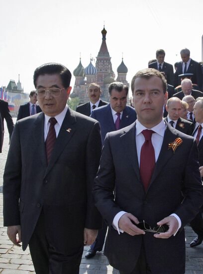 Celebration of 65th anniversary of VE Day