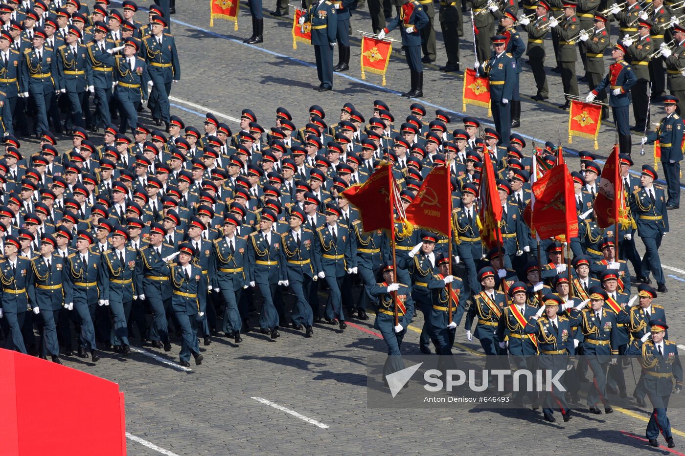 Military Parade on 65th anniversary of VE Day