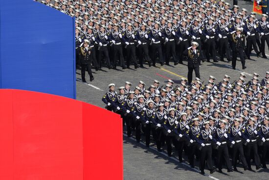 Military Parade on 65th anniversary of VE Day