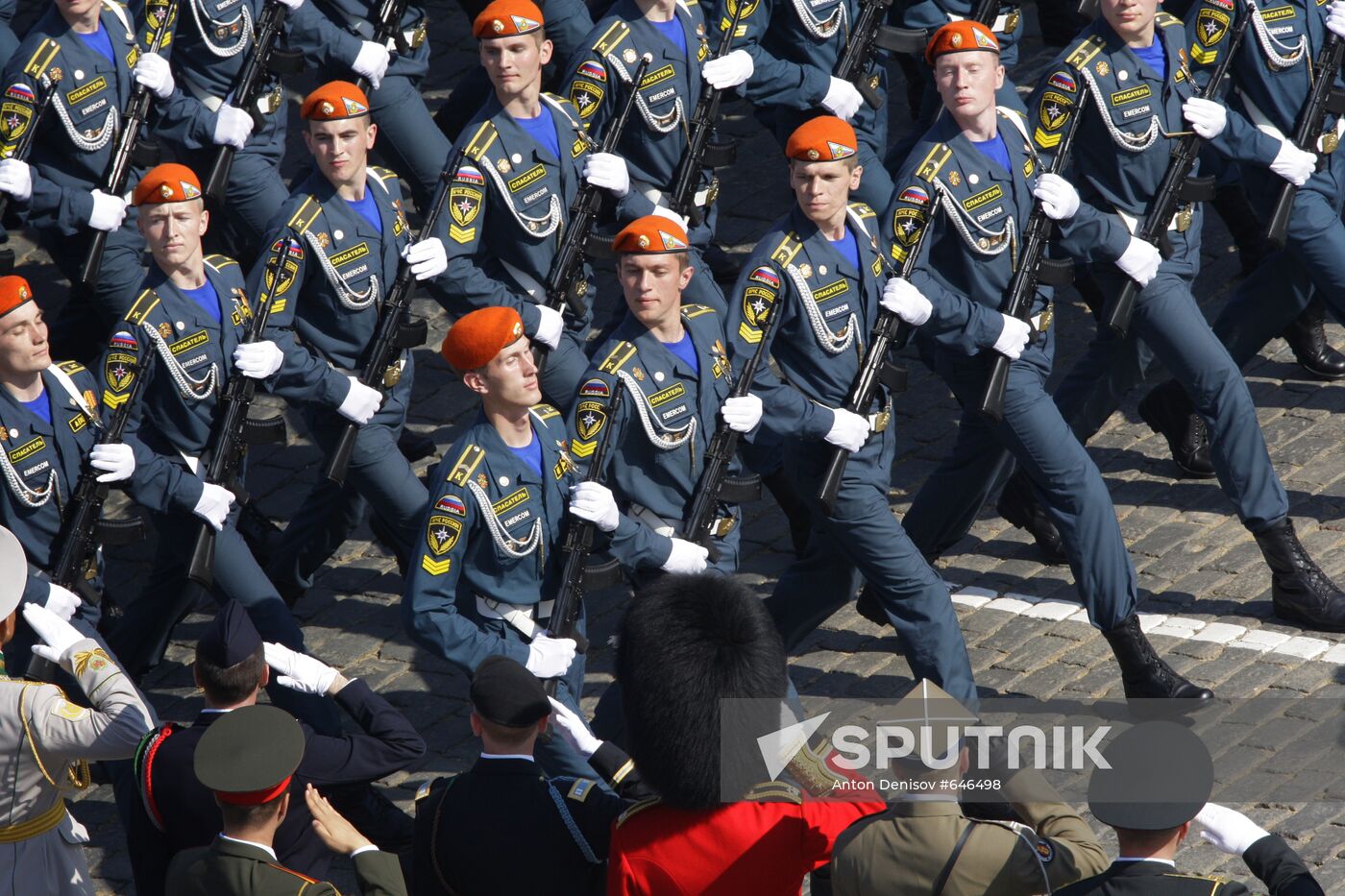 Military Parade on 65th anniversary of VE Day