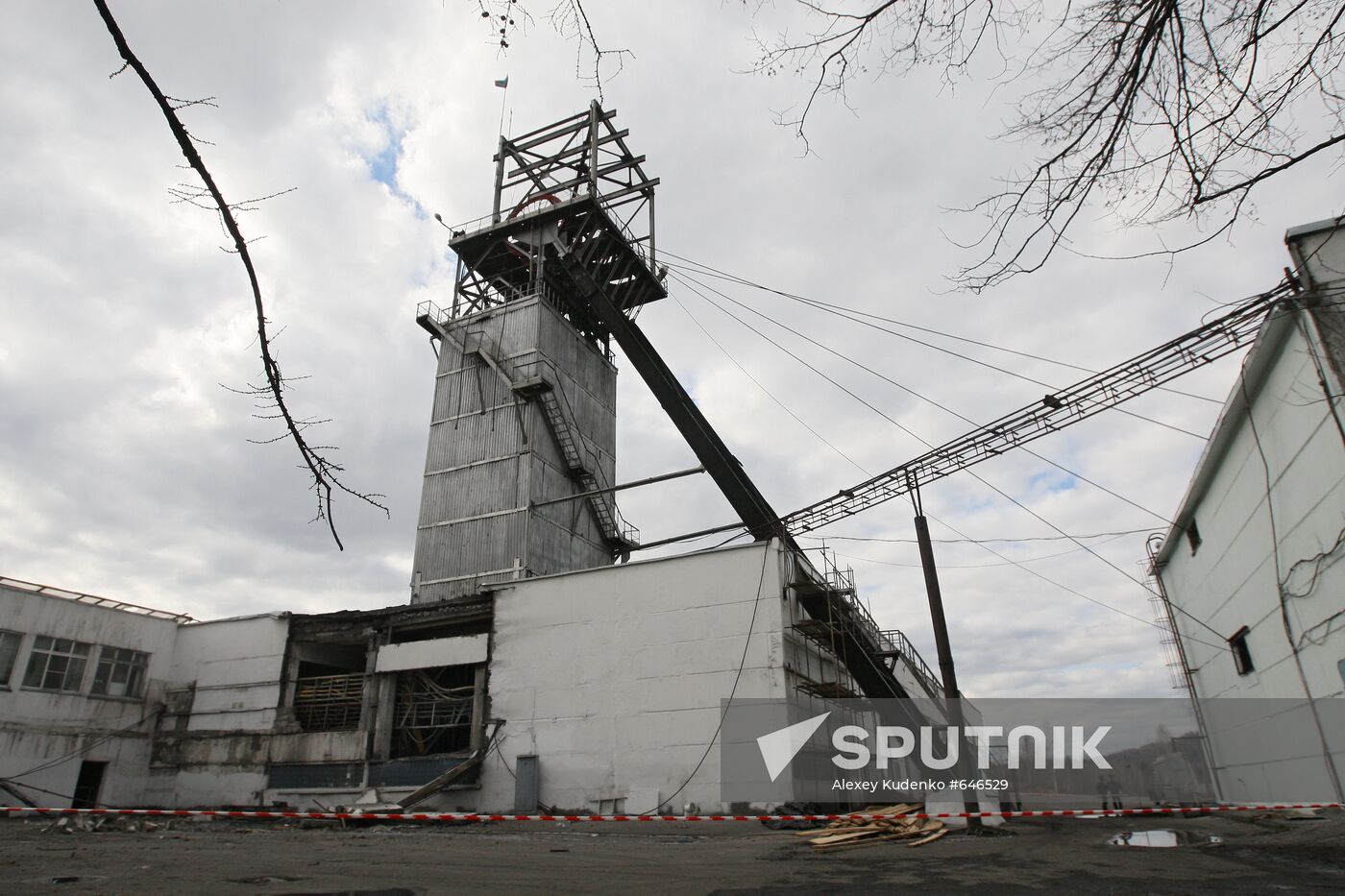 Raspadskaya coal mine in Kemerovo Region