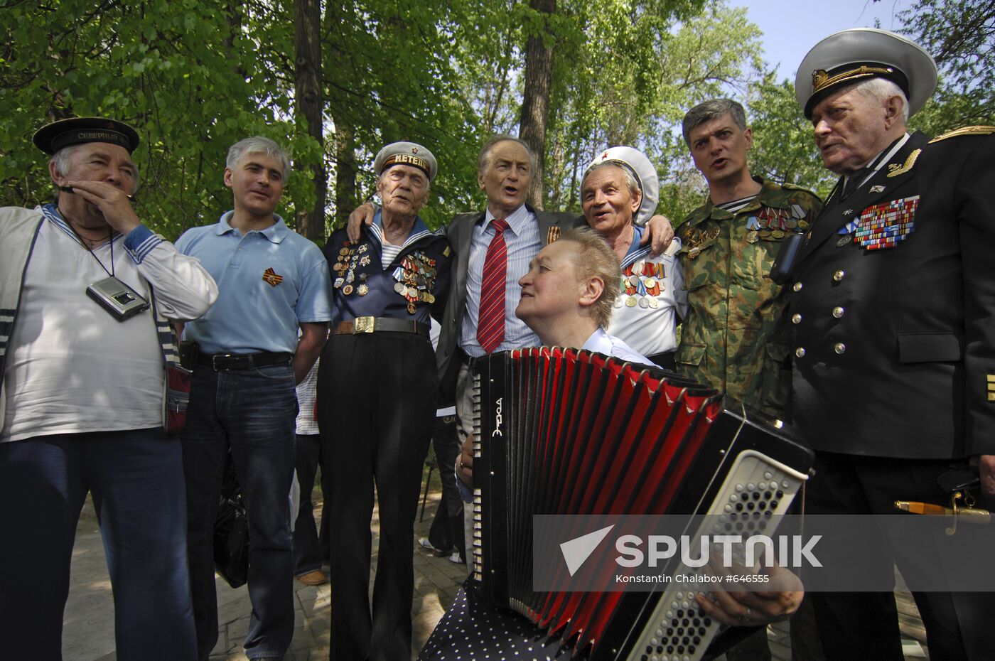 Celebrating Victory Day in Moscow