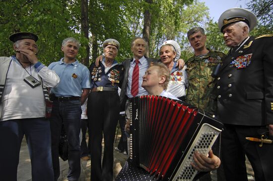 Celebrating Victory Day in Moscow