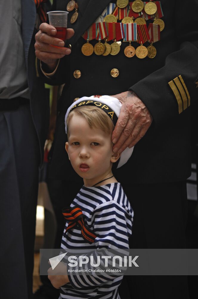 Celebrating Victory Day in Moscow