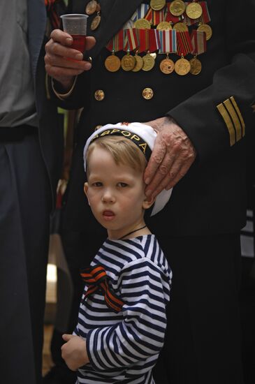Celebrating Victory Day in Moscow