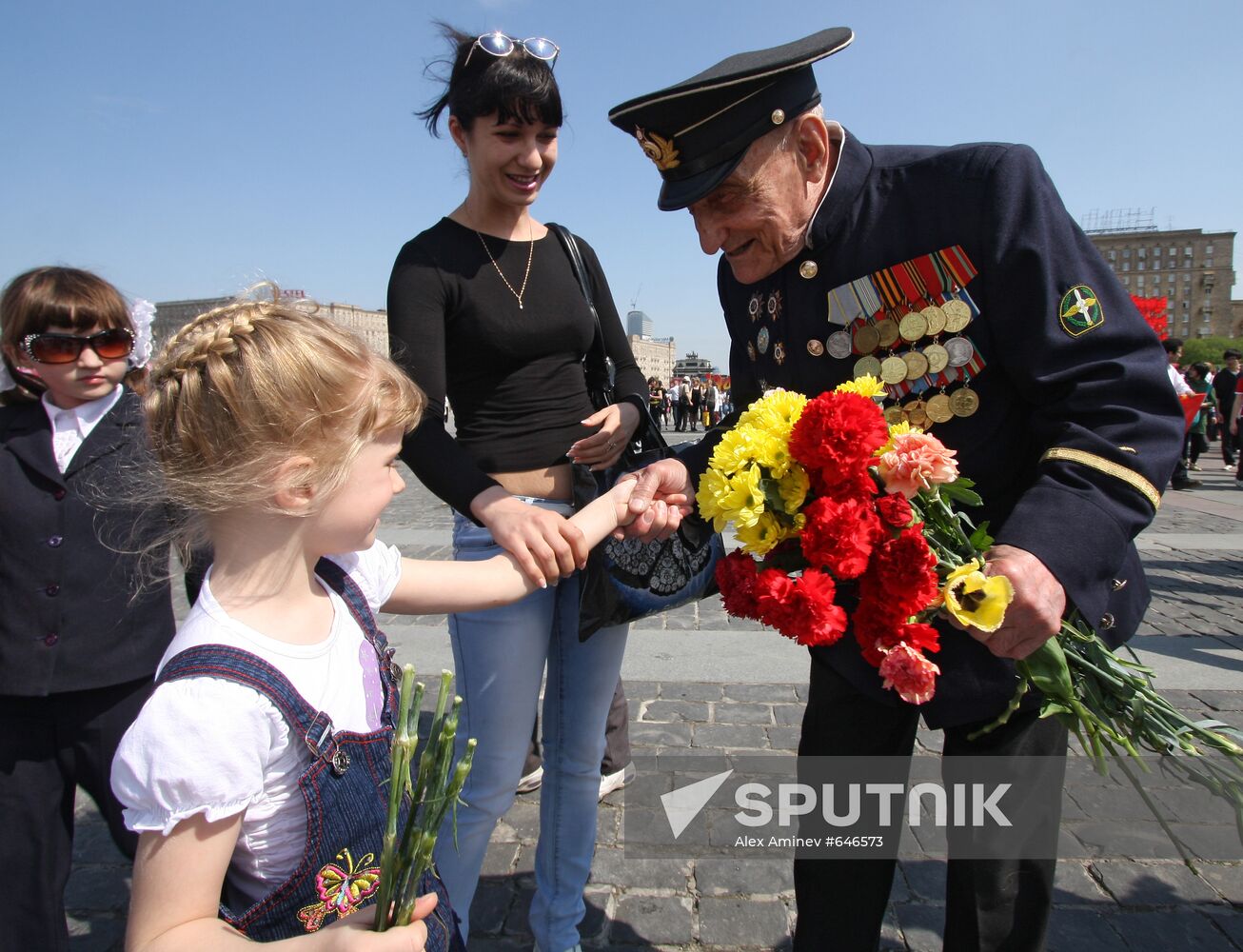 Victory Day celebrations in Moscow