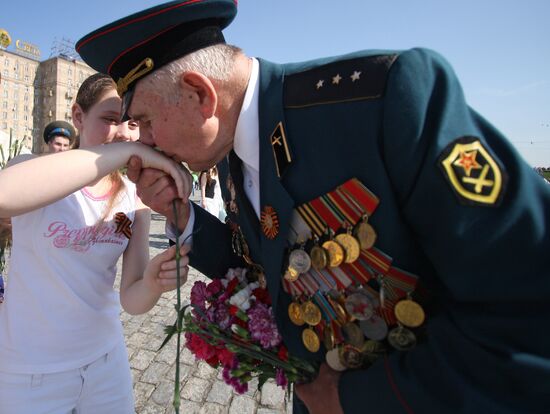 Victory Day celebrations in Moscow