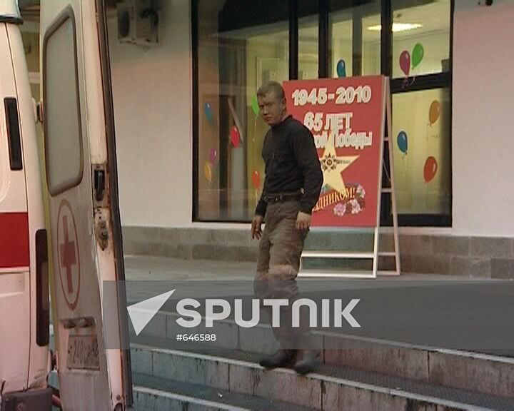 Aftermath of blast at Raspadskaya coal mine in Kemerovo Region