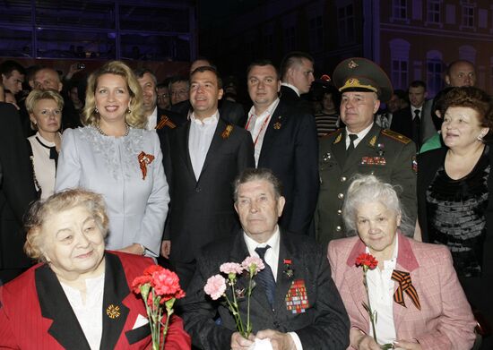 Fireworks display on Victory Day