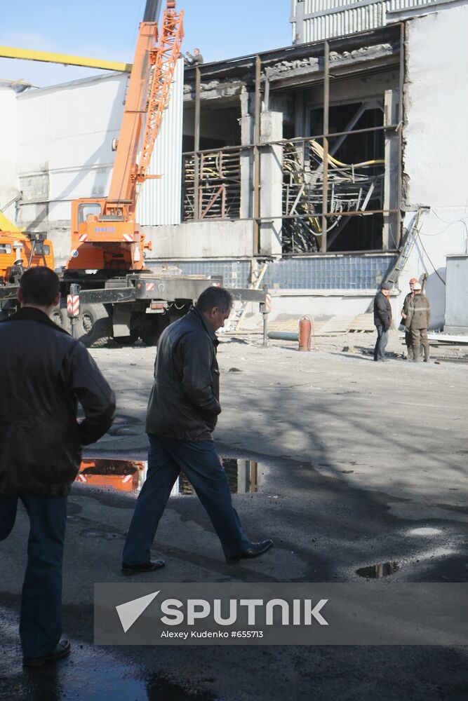 Blasts aftermath at the Raspadskaya coal mine in Kemerovo