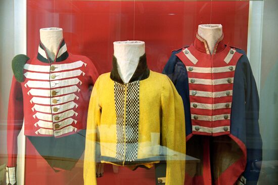 The exhibition "Russian and West-European Military Uniform"