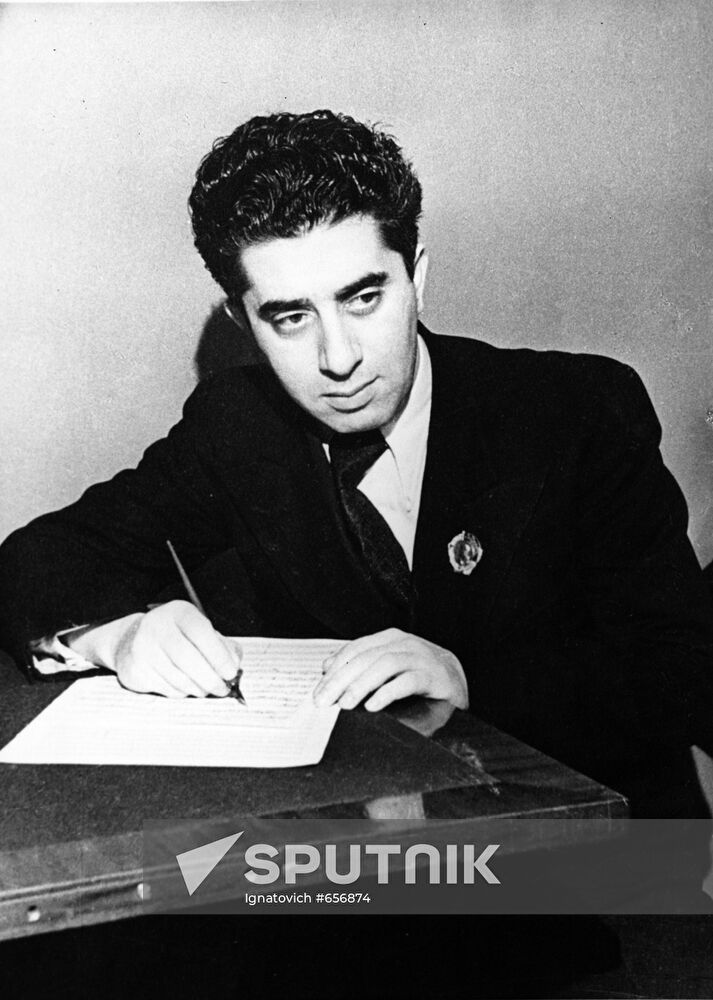 Composer Aram Khachaturyan