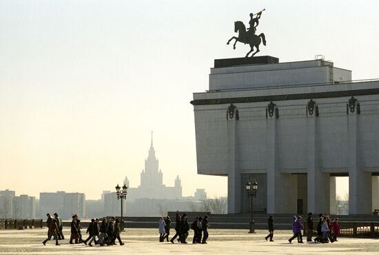 Part of building of Great Patriotic War Museum
