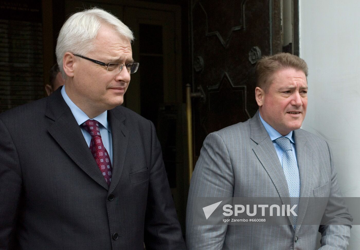 Georgy Boos meets with Ivo Josipović