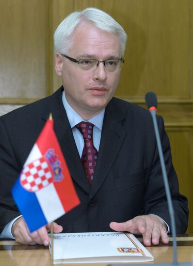 Georgy Boos meets with Ivo Josipović