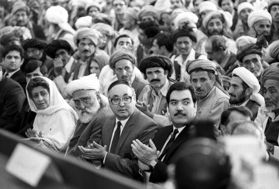 Jirga delegates and participants