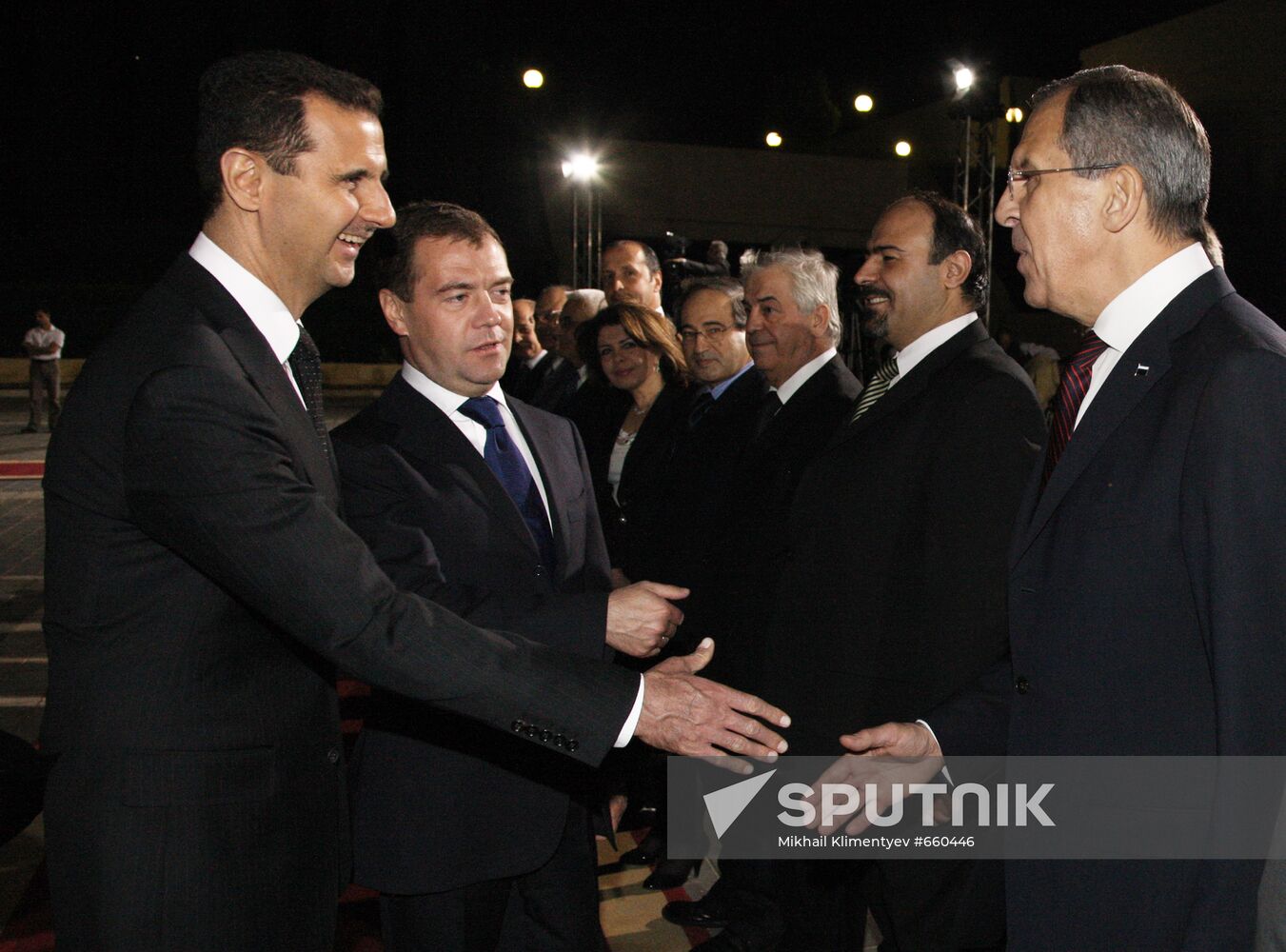 Dmitry Medvedev visits Syria
