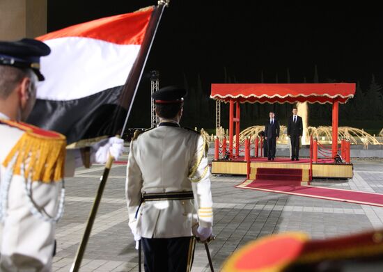 Dmitry Medvedev visits Syria