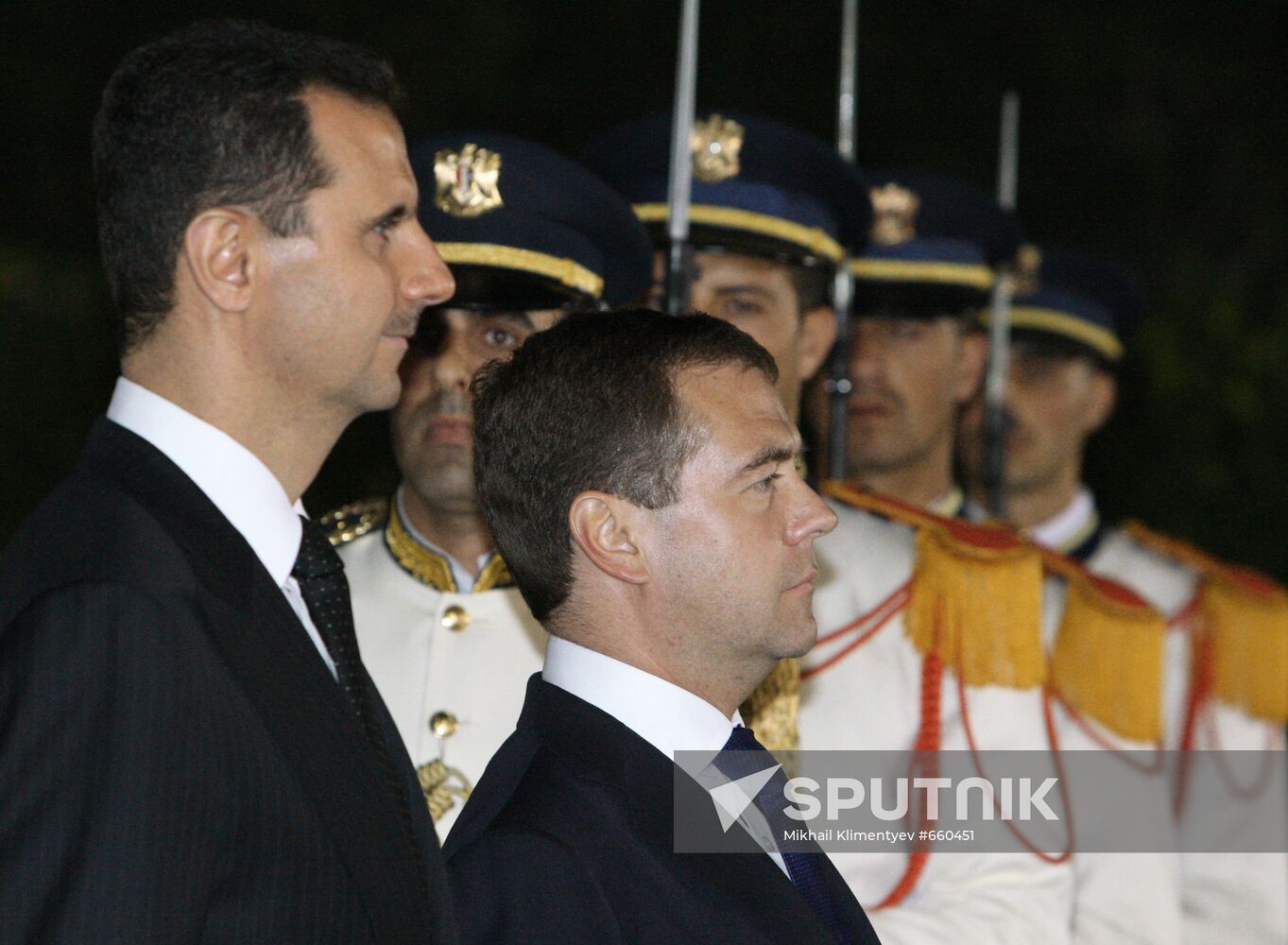 Dmitry Medvedev visits Syria