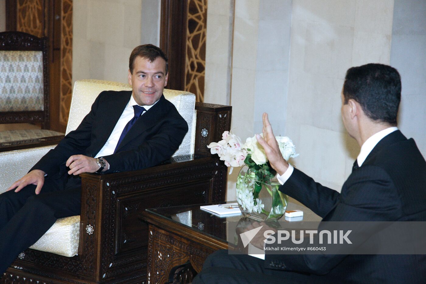 Dmitry Medvedev visits Syria