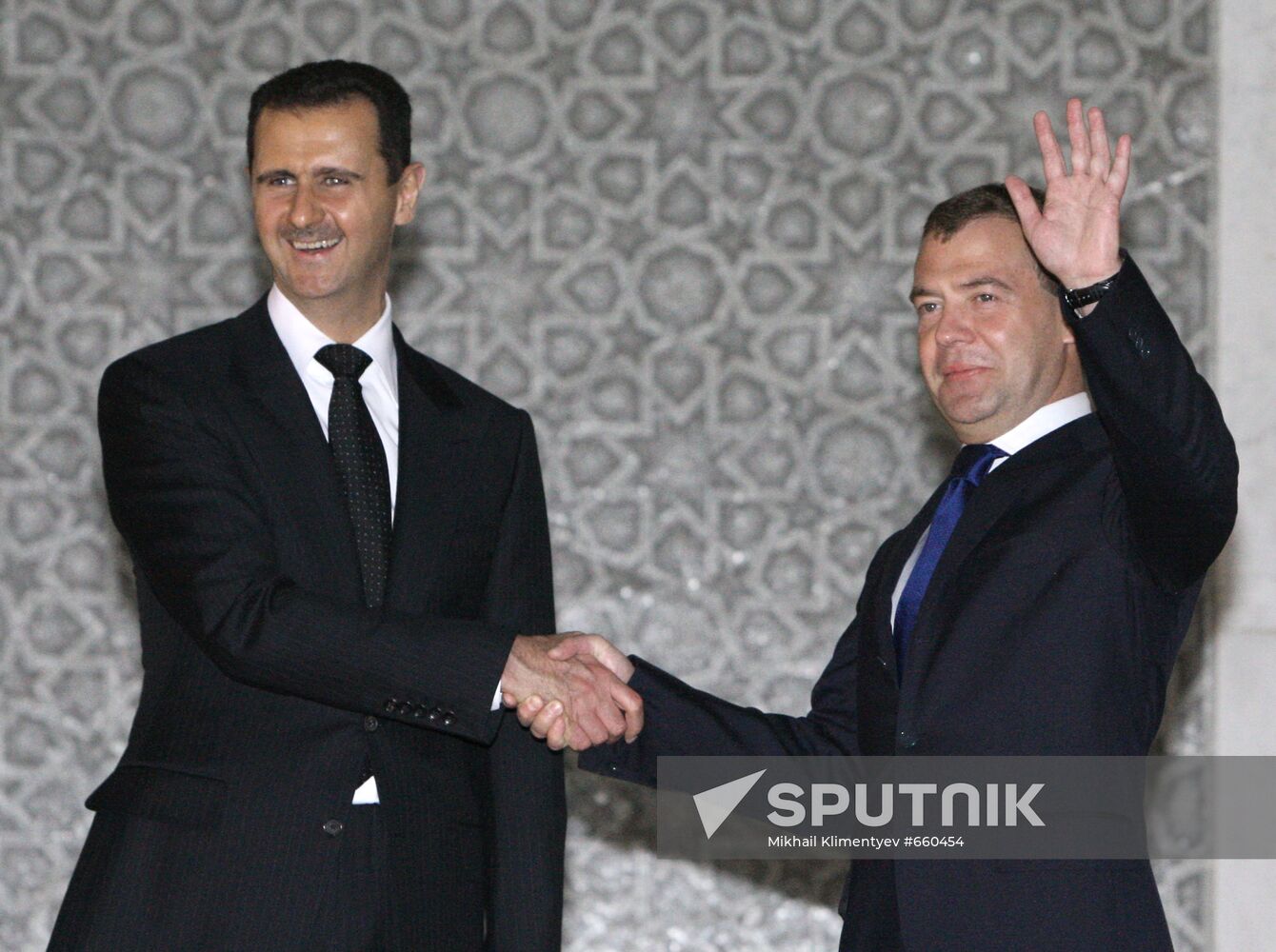 Dmitry Medvedev visits Syria