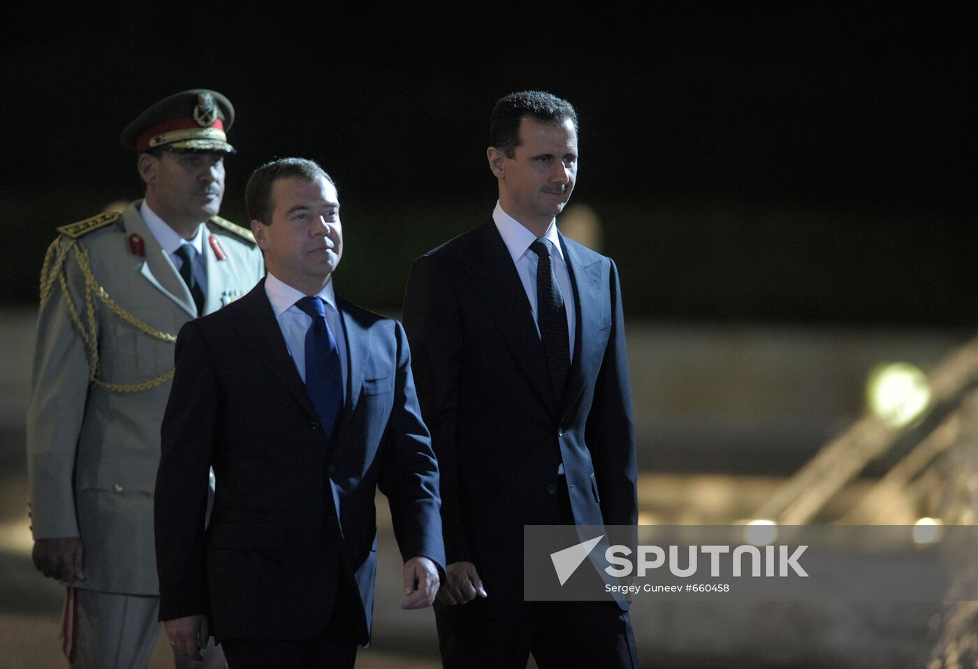 Dmitry Medvedev visits Syria