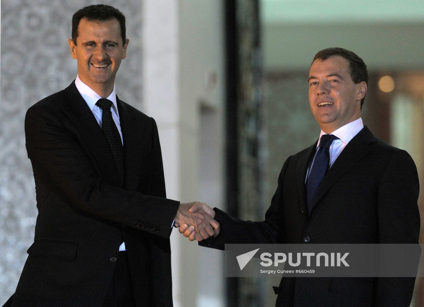Dmitry Medvedev visits Syria
