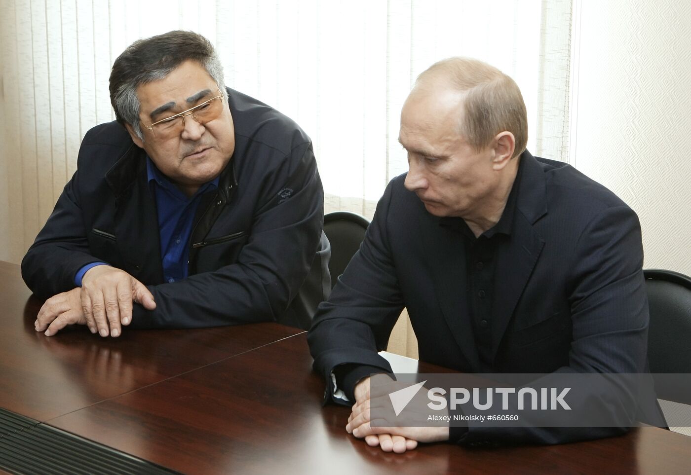 Vladimir Putin visits Kemerovo region