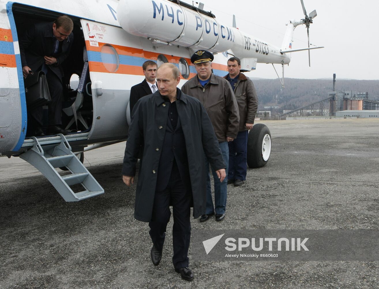 Vladimir Putin visits Kemerovo region