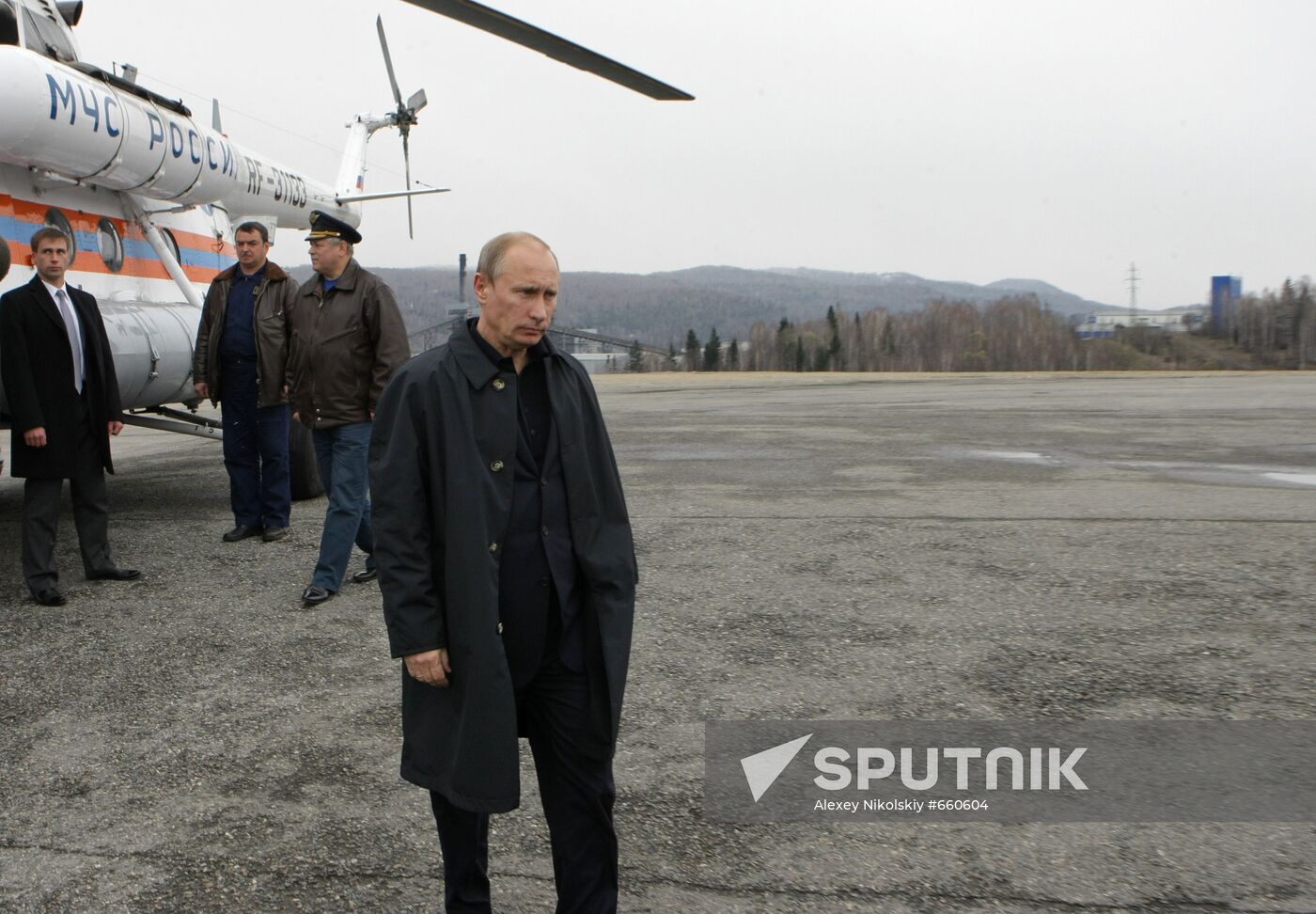 Vladimir Putin visits Kemerovo region