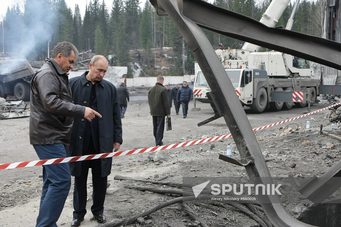 Vladimir Putin visits Kemerovo region