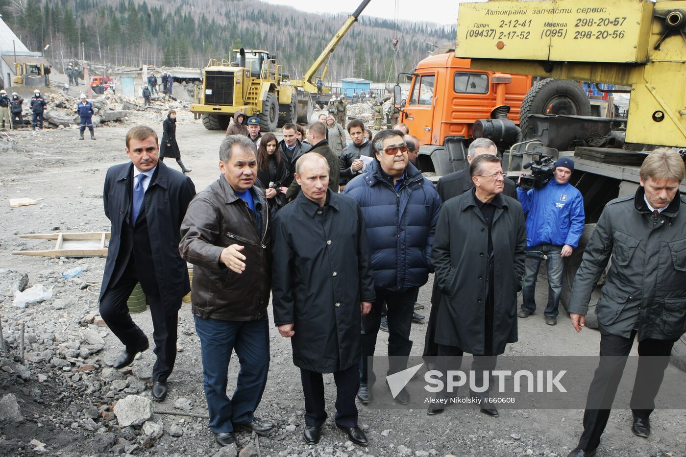 Vladimir Putin visits Kemerovo region