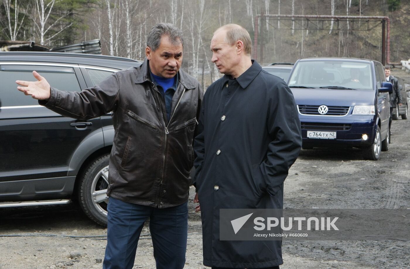 Vladimir Putin visits Kemerovo region