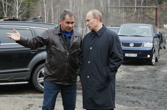 Vladimir Putin visits Kemerovo region