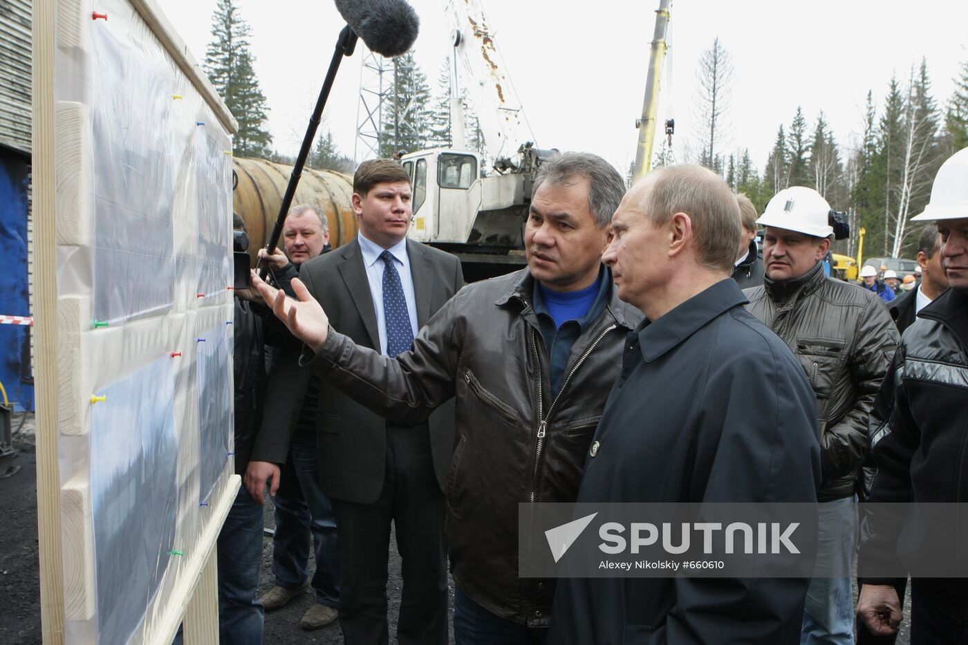 Vladimir Putin visits Kemerovo region