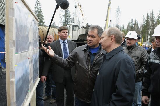 Vladimir Putin visits Kemerovo region