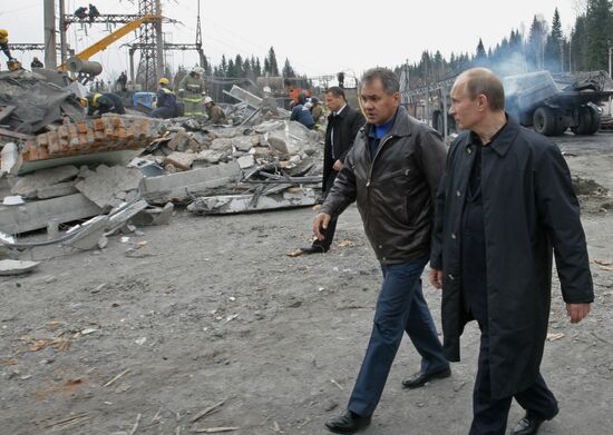 Vladimir Putin visits Kemerovo region