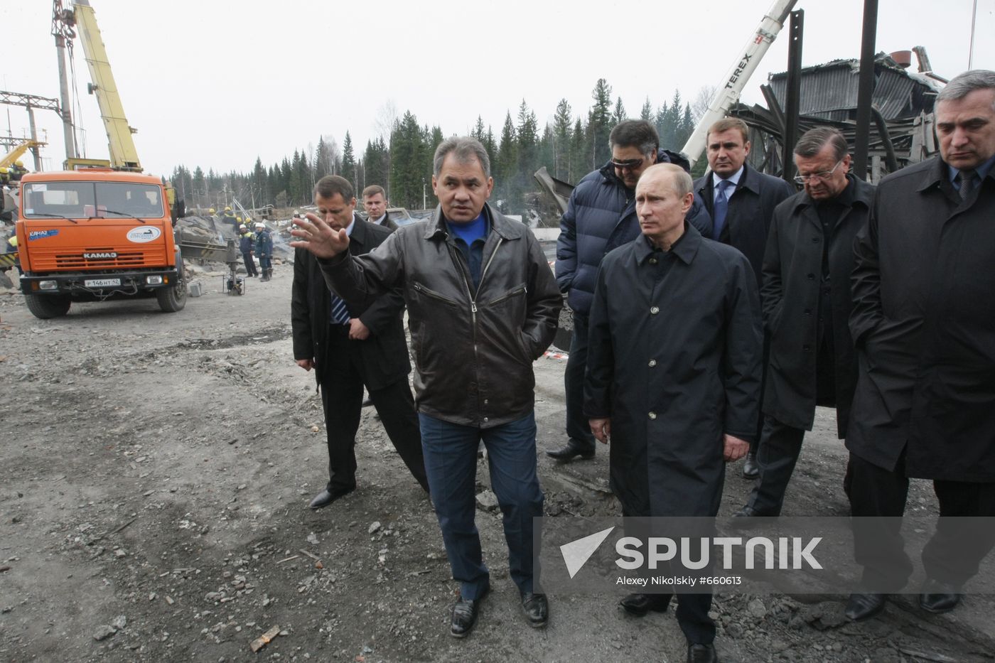 Vladimir Putin visits Kemerovo region