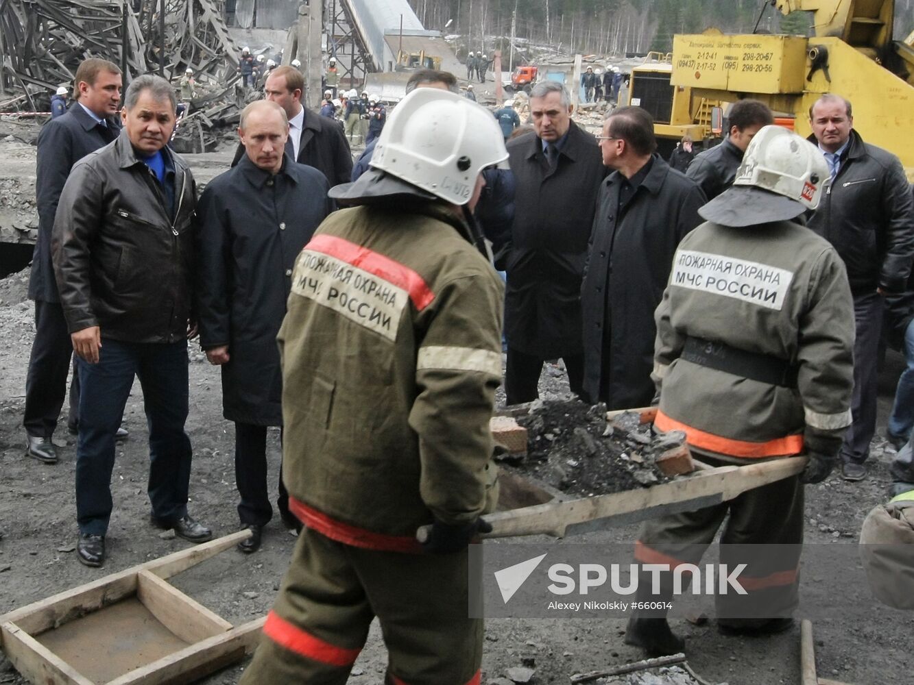 Vladimir Putin visits Kemerovo region