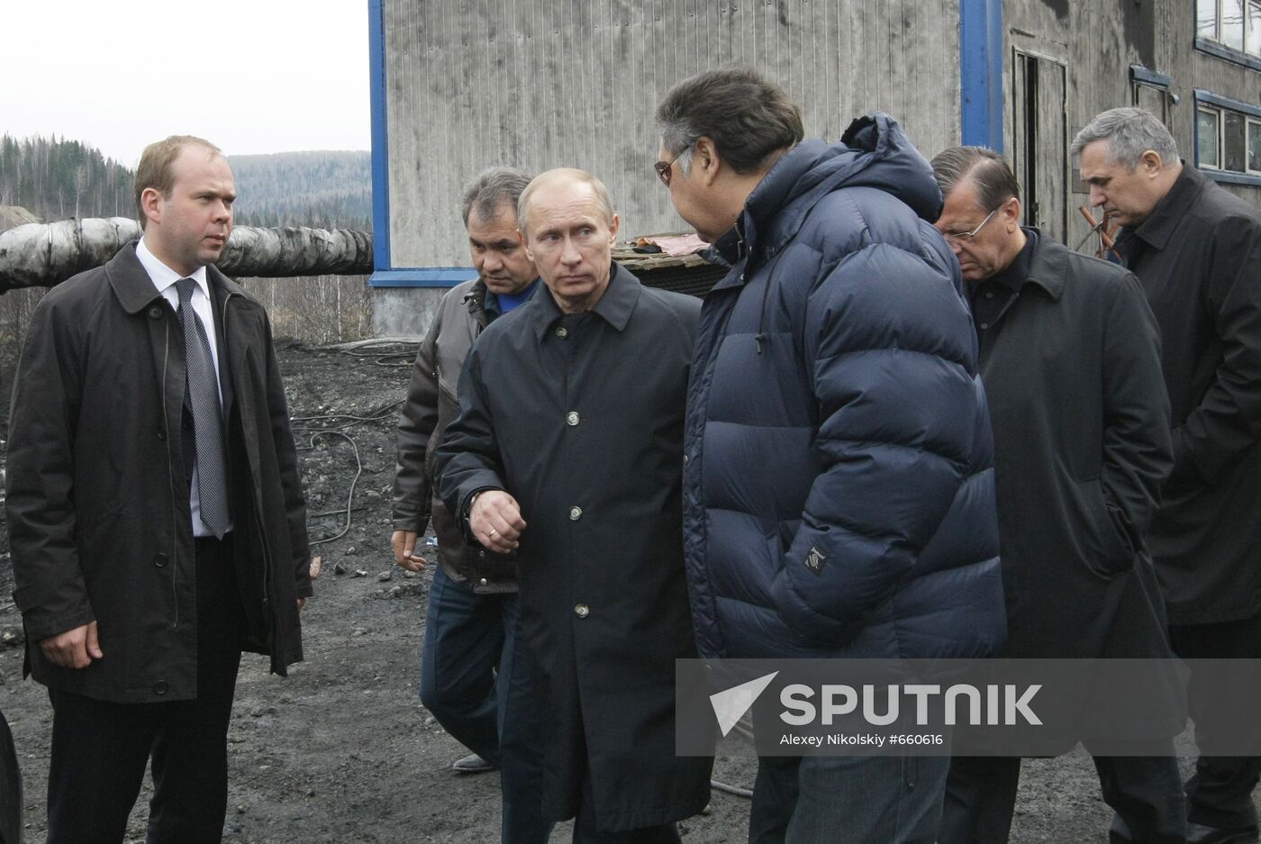 Vladimir Putin visits Kemerovo region