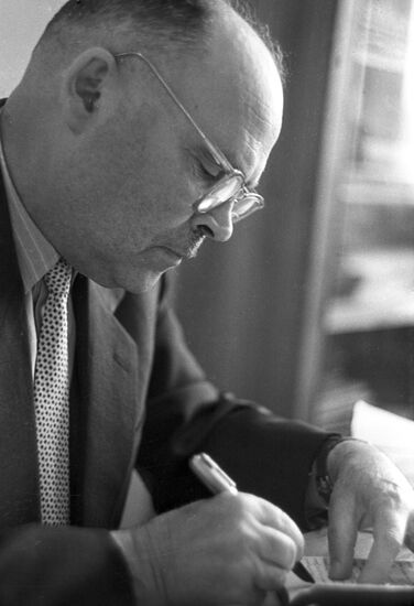 Soviet selection breeder Vasily Kozubenko