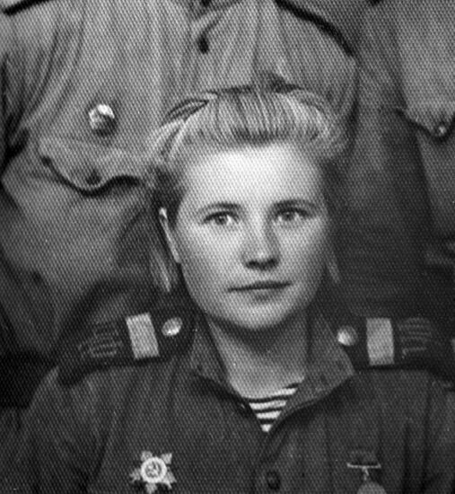 Veteran of the Great Patriotic War Ekaterina Mikhailova