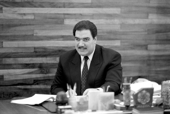 President of Republic of Afghanistan Najibullah