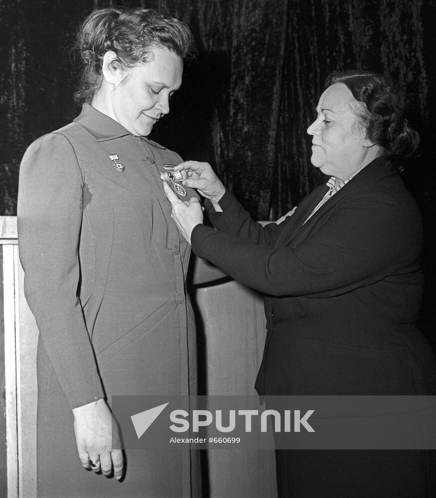The Great Patriotic War participant Irina Levchenko