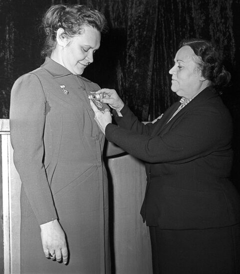 The Great Patriotic War participant Irina Levchenko