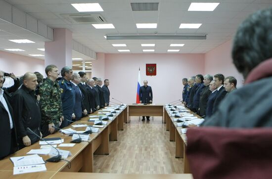 Vladimir Putin visits Kemerovo region